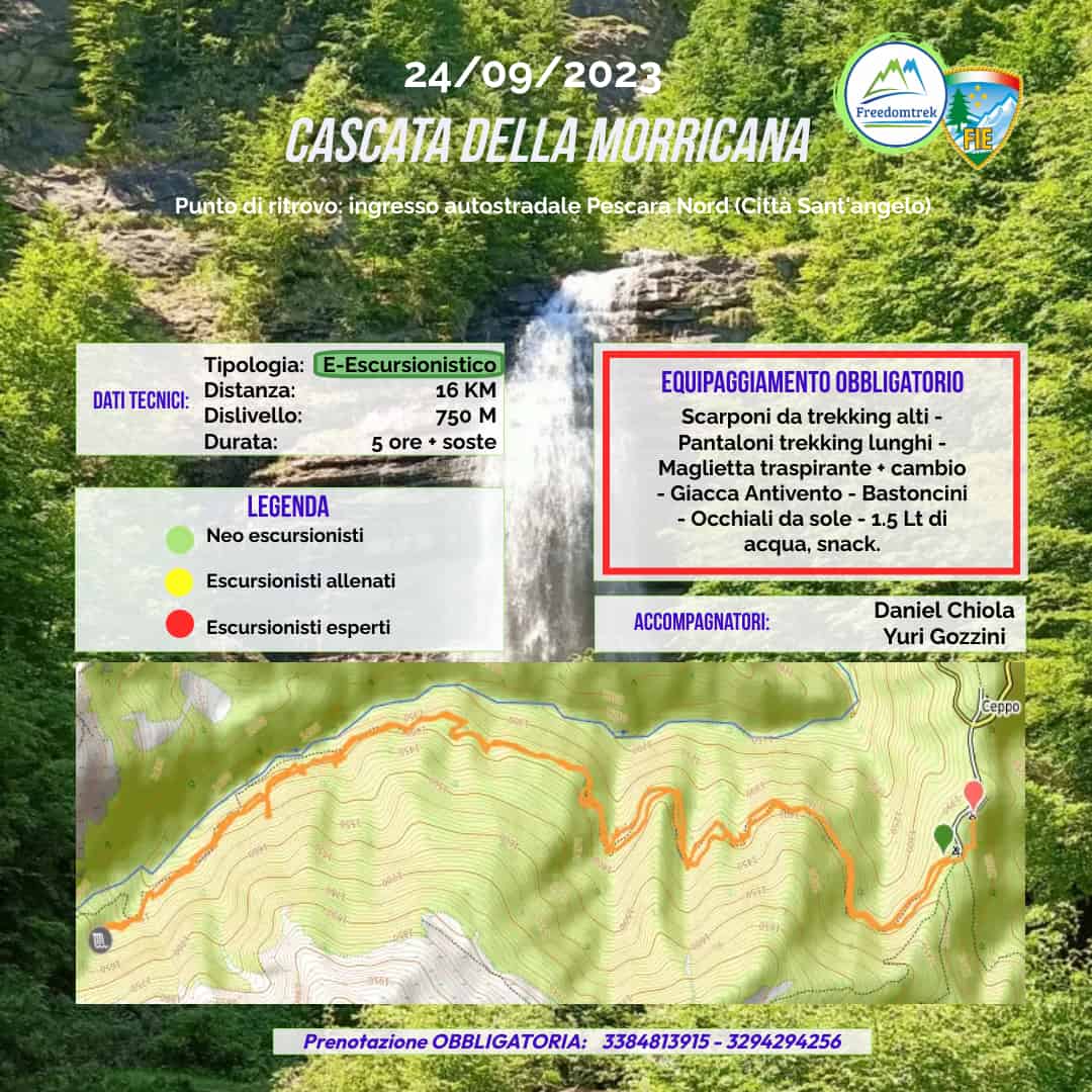 Scopri di più sull'articolo Cascata della Morricana